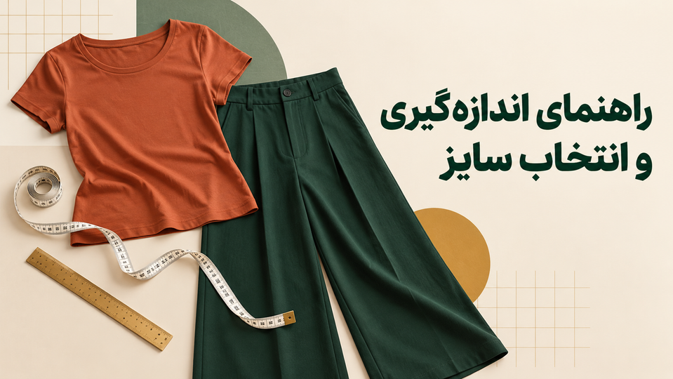 راهنمای اندازهگیری لباس زنانه و انتخاب سایز مناسب