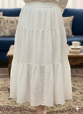 دامن خامه دوزی زنانه Cotton
