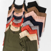 ست تاپ و شلوارک زنانه Bershka