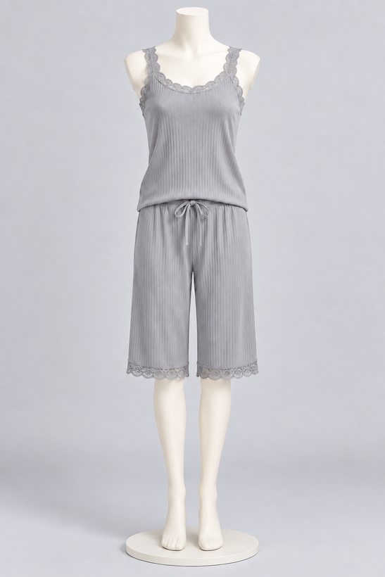 ست تاپ و شلوارک زنانه Bershka